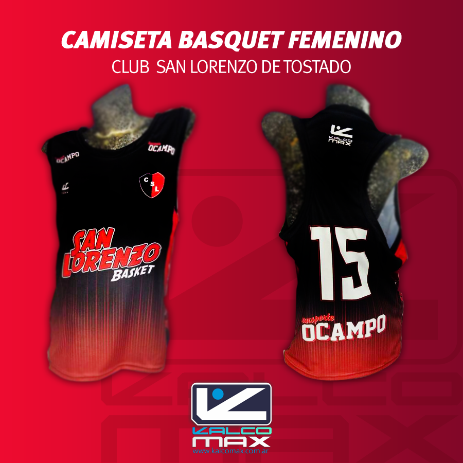 camiseta basquet san lorenzo 2018